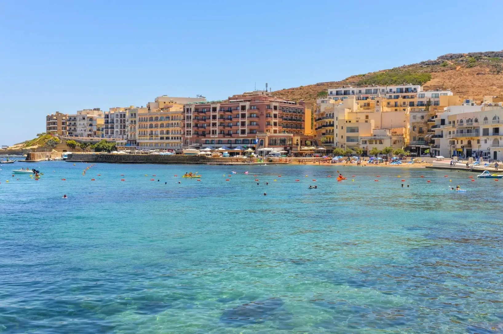Marsalforn Bay in Gozo