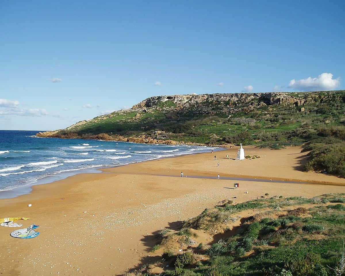 Ramla Bay in Gozo