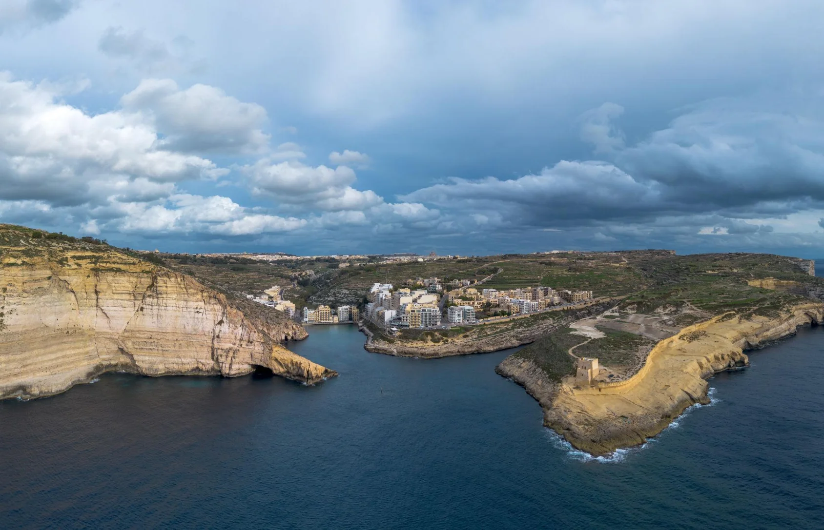 Xlendi Bay in Gozo