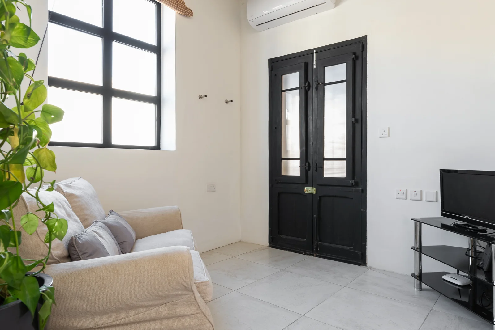 Open-plan interior at The Avenue in Gozo